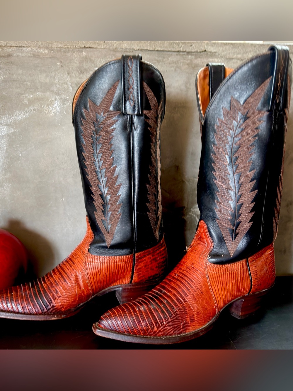 J Chisolm Teju Lizard Boots in Women’s 8B